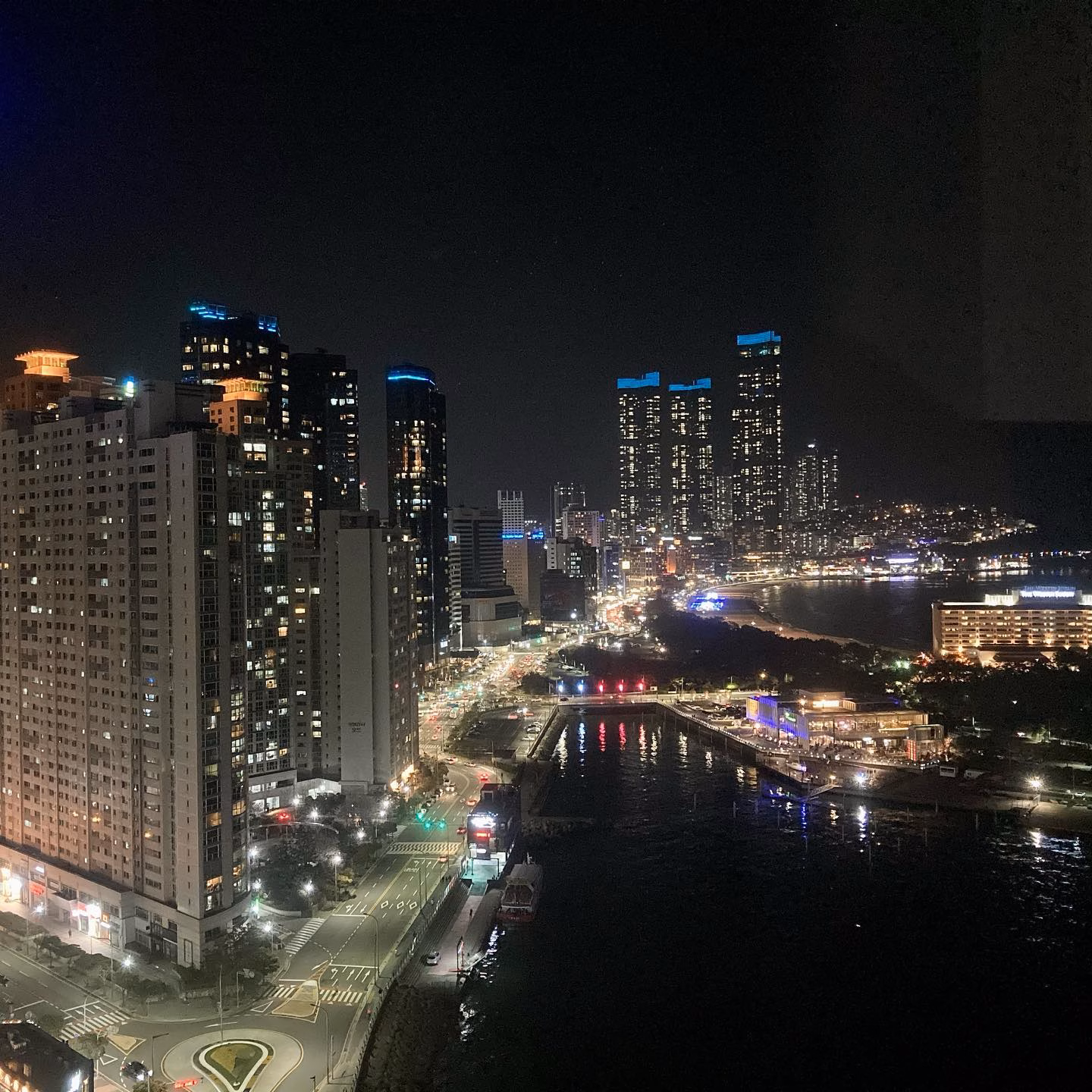 해운대마린시티 야경