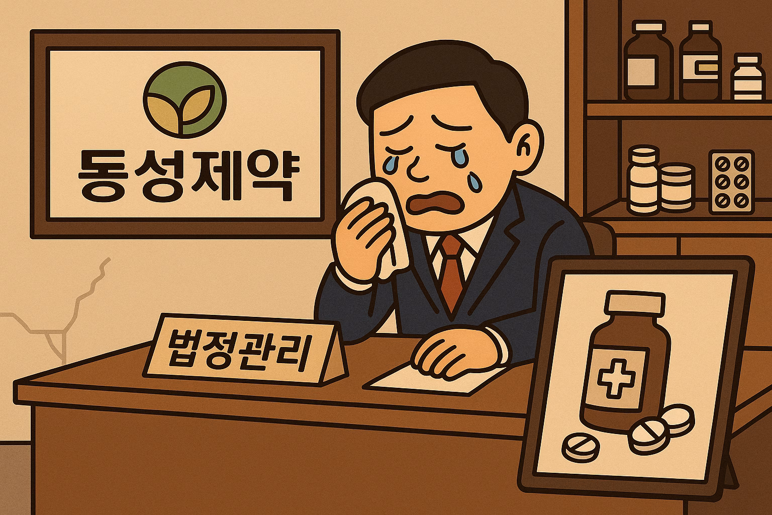 동성제약, 법정관리 신청…제약업계 충격 여파 확산