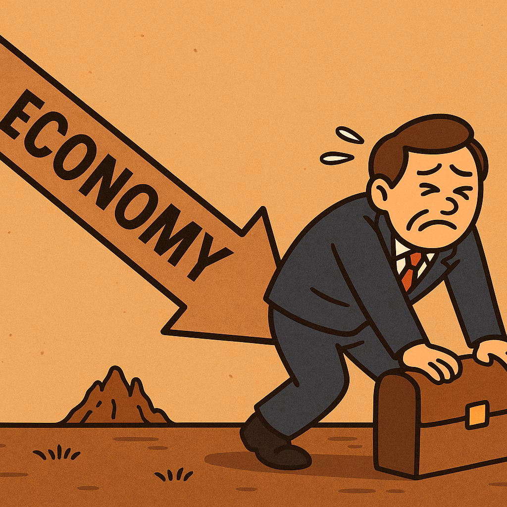 미국 PMI 급락, 경기침체 가능성 고조
