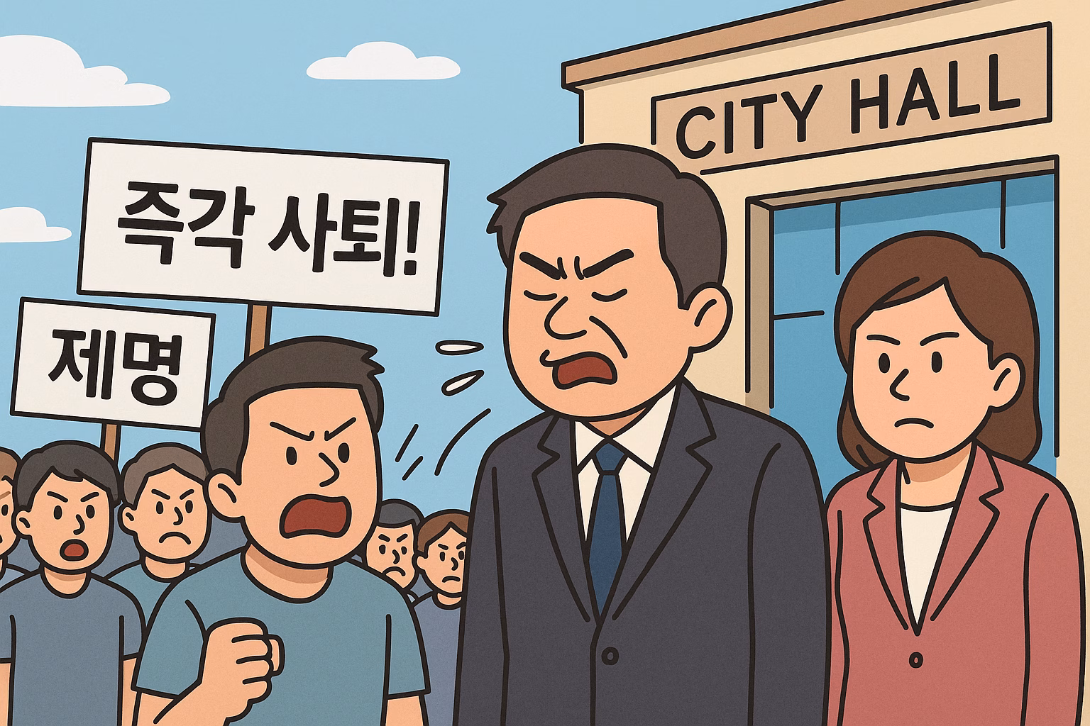 안주찬 구미시의원, 공무원 폭행 논란에 ‘출석정지 30일’ 징계…시민사회 “제명 부족”