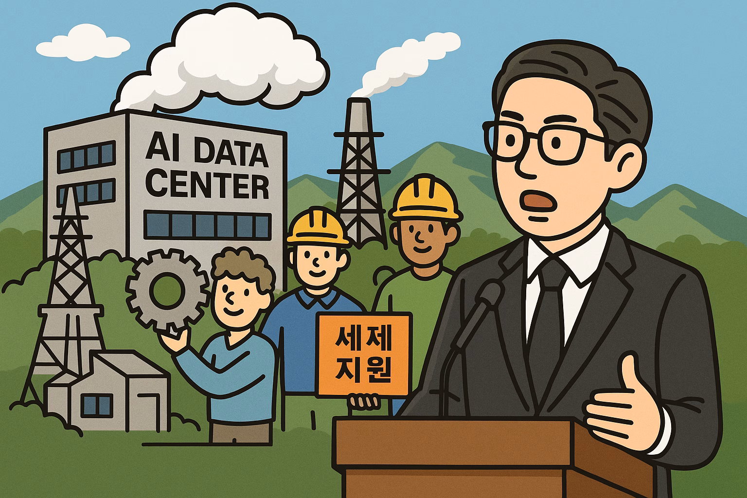 AI 데이터센터, 수도권 아닌 전력 안정 지역으로… “인력·세제지원 필요”