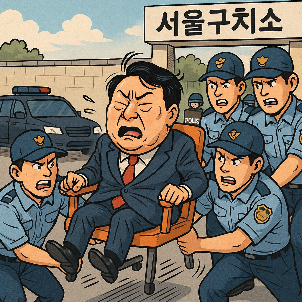 윤석열 전 대통령, 특검 영장 집행 거부로 또 충돌…과거 ‘카이스트 언론 탄압’도 재조명