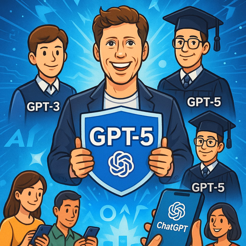 GPT-5, 오픈AI의 새로운 통합 AI 모델 전격 공개…“박사급 전문가 수준”