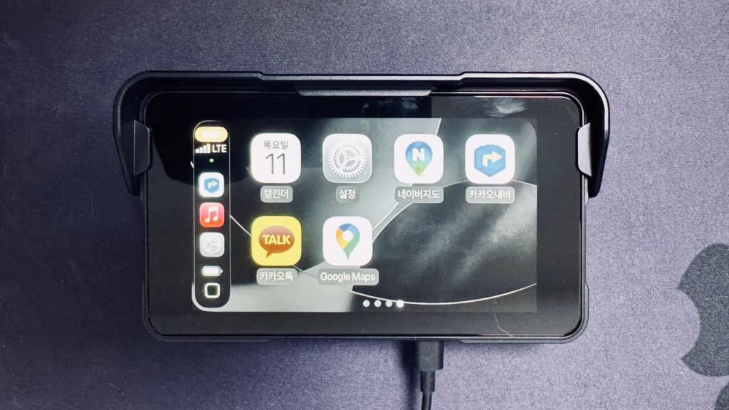 애플 카플레이 지원 M11A 네비게이션 기기 구매 후기